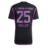 Bayern Munich Thomas Muller #25 Bortatröja 2023-24 Korta ärmar